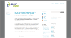 Desktop Screenshot of placerdigital.net